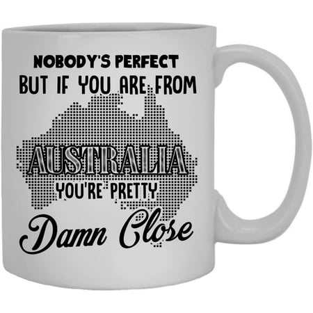 Australia Lover Coffee Mug Cold Brew Coffee Mug 11 oz