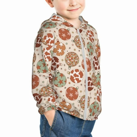 Uemuo Rustic Christmas Ornaments Pattern Rash Guard for Boys Girls Long Sleeve Swim Shirts UPF 50+ UV Sun Protection Hooded Fishing Shirt with Pocket for Kid-4 Years
Uemuo Rustic Christmas Ornaments Pattern Rash Guard for Boys Girls Long Sleeve Swim Shirts UPF 50+ UV Sun Protection Hooded Fishing Shirt with Pocket for Kid-4 Years