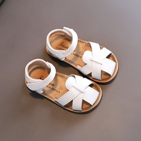 TALKVE Princess Girls Fashion Beach Casual Solid Shoes Color Sandals Baotou Shoes Girl s shoes