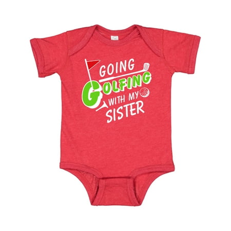 Inktastic Going Golfing with my Sister- kids golf Gift Baby Boy or Baby Girl Bodysuit
Inktastic Going Golfing with my Sister- kids golf Gift Baby Boy or Baby Girl Bodysuit
