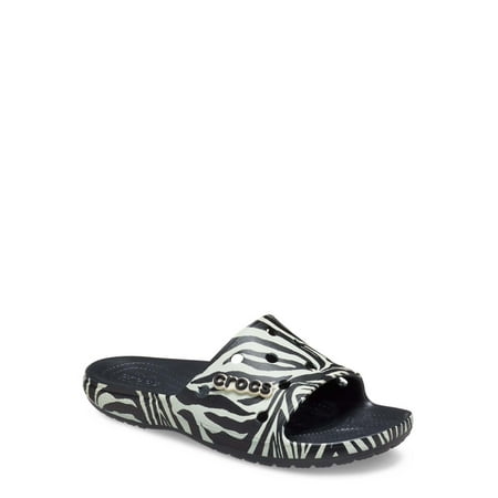 Crocs Unisex Classic Crocs Animal Remix Slide Sandal