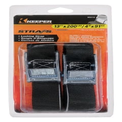 Keeper Keeper - 85213 - 1 in. W x 13 ft. L Black Lashing Strap 200 lb. - 2/Pack
Keeper Keeper - 85213 - 1 in. W x 13 ft. L Black Lashing Strap 200 lb. - 2/Pack