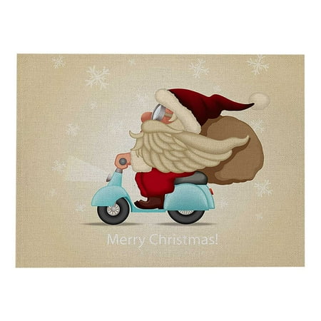 CHGBMOK Christmas Placemat Family Table Atmosphere Arrangement Supplies Decorations Savings up to 30% off
CHGBMOK Christmas Placemat Family Table Atmosphere Arrangement Supplies Decorations Savings up to 30% off
