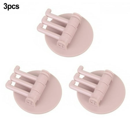 Mduoduo Household ABS Self-adhesive Hook Waterproof Wall-mounted Bathroom Swivel Hook