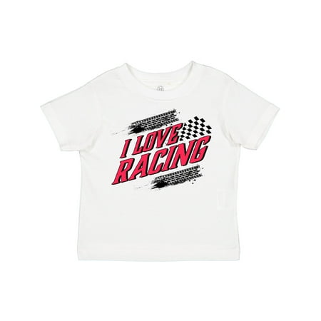 Inktastic I Love Racing with Tire Marks Gift Toddler Boy or Toddler Girl T-Shirt 
Inktastic I Love Racing with Tire Marks Gift Toddler Boy or Toddler Girl T-Shirt