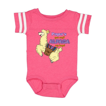Inktastic Cute Jumping Alpaca Papa s You Say ALPACA my Bags Gift Baby Boy or Baby Girl Bodysuit
Inktastic Cute Jumping Alpaca Papa s You Say ALPACA my Bags Gift Baby Boy or Baby Girl Bodysuit
