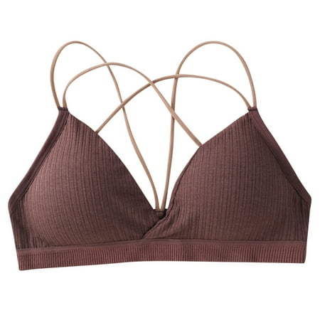 Mackneog Workout Bra Women Spiral Wrap Sports Bra Cross Straps Sling Chest Pad Vest No Steel Rings Cotton Underwear Bra Polyester Push Up Bras for Women
Mackneog Workout Bra Women Spiral Wrap Sports Bra Cross Straps Sling Chest Pad Vest No Steel Rings Cotton Underwear Bra Polyester Push Up Bras for Women
