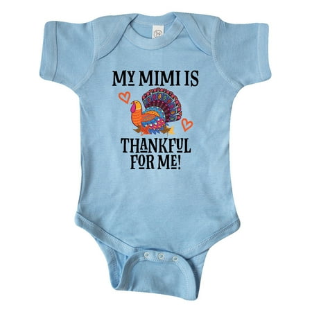 Inktastic Thanksgiving Mimi Thankful for Me Turkey Gift Baby Boy or Baby Girl Bodysuit
Inktastic Thanksgiving Mimi Thankful for Me Turkey Gift Baby Boy or Baby Girl Bodysuit