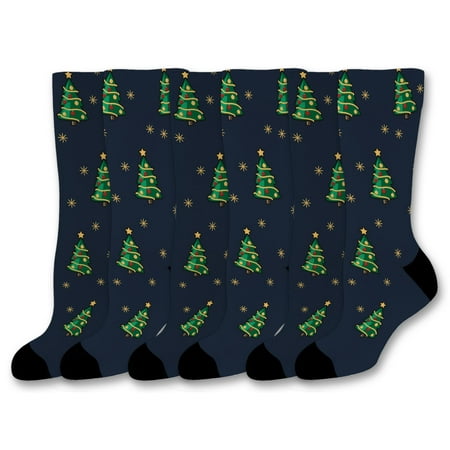 ThisWear Unisex Christmas Socks Christmas Tree & Stars Merry Christmas Accessories 6-Pairs Novelty Crew Socks
ThisWear Unisex Christmas Socks Christmas Tree & Stars Merry Christmas Accessories 6-Pairs Novelty Crew Socks