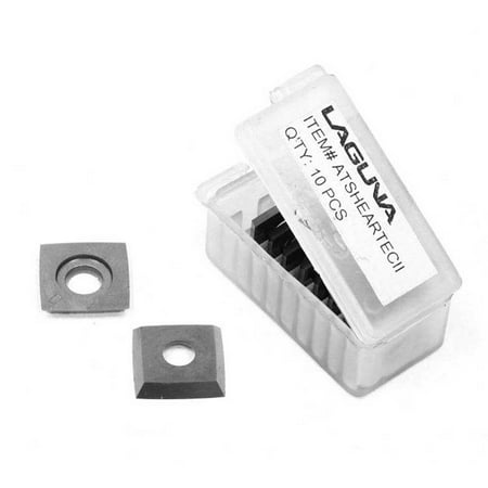 Laguna Tools ATSHEARTECII Shear Tec II Replacement Jointer Insert Knifes - 10 PK