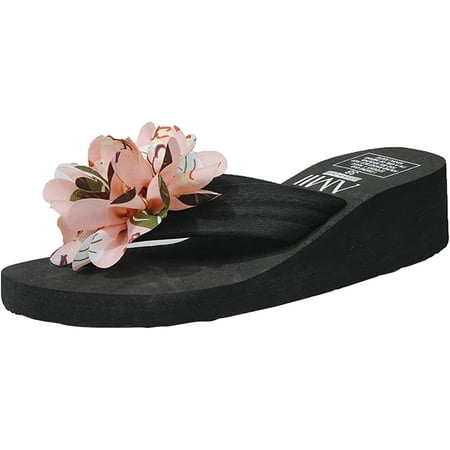 Women s Platform Wedge Sandals Lazy Slip On Flip Flops Clip On Lace Up Floral Slippers with Arch Support Lightweight Non Slip
Women s Platform Wedge Sandals Lazy Slip On Flip Flops Clip On Lace Up Floral Slippers with Arch Support Lightweight Non Slip