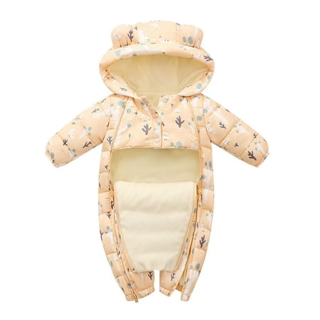 TAIAOJING Toddler Baby Boy Girl Hooded Jacket Baby Cute Cartoon Hooded Snow Wear Jumpsuit Outwear Snowsuit Padded Jacket Warm Romper Coat 12-18 Months
TAIAOJING Toddler Baby Boy Girl Hooded Jacket Baby Cute Cartoon Hooded Snow Wear Jumpsuit Outwear Snowsuit Padded Jacket Warm Romper Coat 12-18 Months