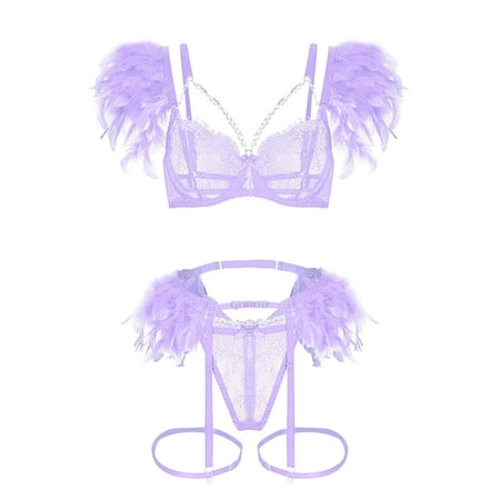 Hinvhai Clearance Women Transparent Hollow Hanging Stockings and Net Socks Sexy Lingerie Purple S(S)
Hinvhai Clearance Women Transparent Hollow Hanging Stockings and Net Socks Sexy Lingerie Purple S(S)