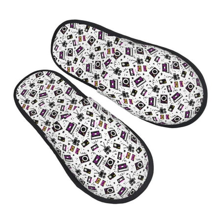 Bingfone Music Player House Slippers for Women Men with Soft Rubber Sole Slip On for Indoor/Outdoor-Medium
Bingfone Music Player House Slippers for Women Men with Soft Rubber Sole Slip On for Indoor/Outdoor-Medium