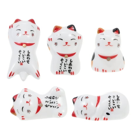 FRCOLOR 5Pcs Ceramic Chopsticks Holders Household Chopsticks Holders Chopsticks Stands
FRCOLOR 5Pcs Ceramic Chopsticks Holders Household Chopsticks Holders Chopsticks Stands