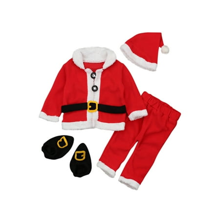 xingqing 3-8 Years Christmas Toddler Boys Girls Cosplay Outfits Santa Velvet Long Sleeve Buttons Coat+ Long Pants+ Party Hat+ Boots Shoes Red 7-8 Years
xingqing 3-8 Years Christmas Toddler Boys Girls Cosplay Outfits Santa Velvet Long Sleeve Buttons Coat+ Long Pants+ Party Hat+ Boots Shoes Red 7-8 Years