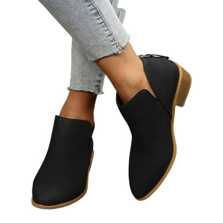 Xavaria Womens Pointed Toe Ankle Boots Slip on Western Low Heel Comfortable Suede Booties
Xavaria Womens Pointed Toe Ankle Boots Slip on Western Low Heel Comfortable Suede Booties