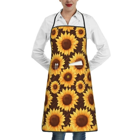 Sikiie Chocolate Plaid Sunflower Aprons for Kitchen Cooking Aprons Chef Apron for Men Women Chef
Sikiie Chocolate Plaid Sunflower Aprons for Kitchen Cooking Aprons Chef Apron for Men Women Chef