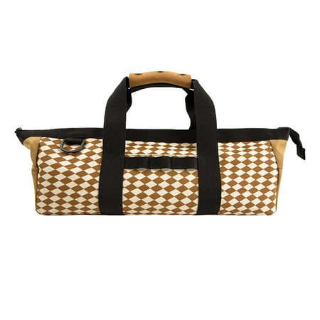 Camping Storage Bag | Wide Mouth Tool Tote | Multipurpose Tool Pouch Bag Tool Storage Hiking Gear for Camping Hiking Cars Drill Garden and Electrician
Camping Storage Bag | Wide Mouth Tool Tote | Multipurpose Tool Pouch Bag Tool Storage Hiking Gear for Camping Hiking Cars Drill Garden and Electrician