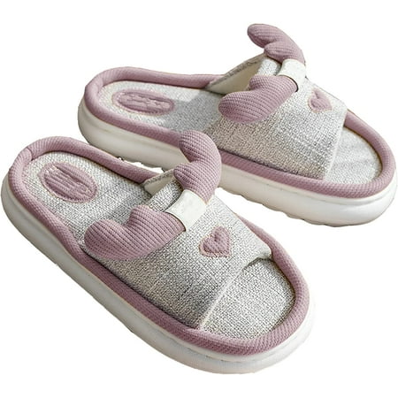 CoCopeaunt Women s Slippers Cute Elk Slippers Animal Slippers Linen Slippers Open Toe Home Slippers Spring and Autumn Slippers
CoCopeaunt Women s Slippers Cute Elk Slippers Animal Slippers Linen Slippers Open Toe Home Slippers Spring and Autumn Slippers