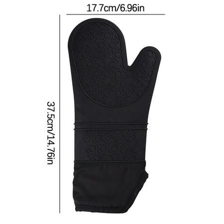 Btomtd Clearance Cooking Gloves Heat Resistant Gloves Cotton Filled Antiskid And Heat Gloves Microwave Oven Gloves Baking Lengthened Scald Heat Insulating Gloves
Btomtd Clearance Cooking Gloves Heat Resistant Gloves Cotton Filled Antiskid And Heat Gloves Microwave Oven Gloves Baking Lengthened Scald Heat Insulating Gloves