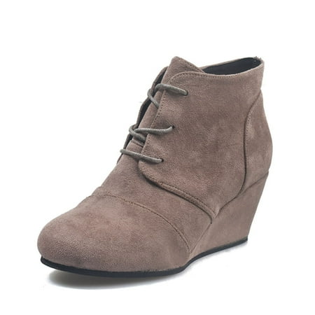 Hvyesh Women s Ankle Boots Wedge Platform Bootie Round Toe Lace up Wedge Heels Boots Wedge Bootsfor Party Evening Shoes
Hvyesh Women s Ankle Boots Wedge Platform Bootie Round Toe Lace up Wedge Heels Boots Wedge Bootsfor Party Evening Shoes