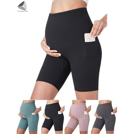 Sixtyshades Womens Maternity Yoga Shorts Over the Belly Workout Running Active Pregnant Short Pants with Pockets (S Gray)
Sixtyshades Womens Maternity Yoga Shorts Over the Belly Workout Running Active Pregnant Short Pants with Pockets (S Gray)