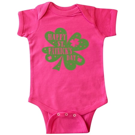 Inktastic Happy St. Patrick s Day Shamrock in Green Gift Baby Boy or Baby Girl Bodysuit
Inktastic Happy St. Patrick s Day Shamrock in Green Gift Baby Boy or Baby Girl Bodysuit