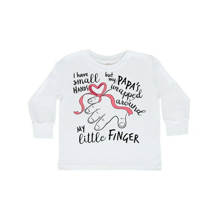 Inktastic I Have Small Hands but My Papas Wrapped Around My Little Finger Gift Toddler Boy or Toddler Girl Long Sleeve T-Shirt
Inktastic I Have Small Hands but My Papas Wrapped Around My Little Finger Gift Toddler Boy or Toddler Girl Long Sleeve T-Shirt
