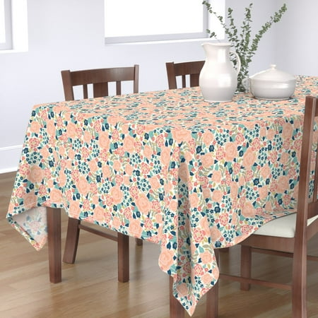 Cotton Sateen Tablecloth 70 x 108 - Pretty Floral Graphic Spring Summer Abstract Print Custom Table Linens by Spoonflower
Cotton Sateen Tablecloth 70 x 108 - Pretty Floral Graphic Spring Summer Abstract Print Custom Table Linens by Spoonflower