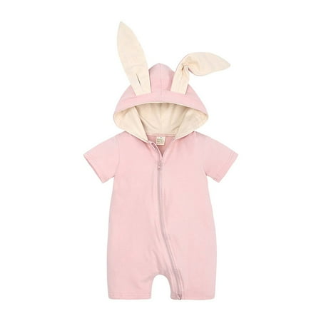 Binmer Toddler Newborn Baby Rabbit Ears Hooded Short-Sleeved Shorts Romper Jumpsuit
Binmer Toddler Newborn Baby Rabbit Ears Hooded Short-Sleeved Shorts Romper Jumpsuit