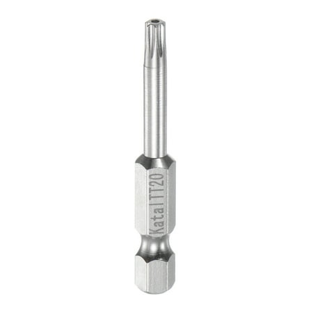 Uxcell TT20 Magnetic Security Star 7 Point Torx Screwdriver Bit 1/4 Hex Shank 2 Length Screw Driver
Uxcell TT20 Magnetic Security Star 7 Point Torx Screwdriver Bit 1/4 Hex Shank 2 Length Screw Driver