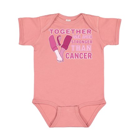 Inktastic Together We Are Stronger Than Cancer with Hands and Ribbon Gift Baby Boy or Baby Girl Bodysuit
Inktastic Together We Are Stronger Than Cancer with Hands and Ribbon Gift Baby Boy or Baby Girl Bodysuit