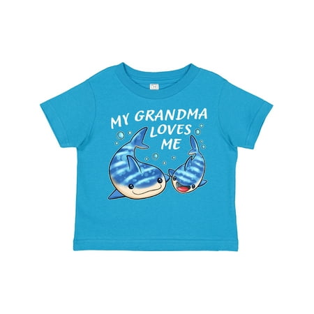Inktastic My Grandma Loves Me- Whale Shark Gift Toddler Boy or Toddler Girl T-Shirt
Inktastic My Grandma Loves Me- Whale Shark Gift Toddler Boy or Toddler Girl T-Shirt