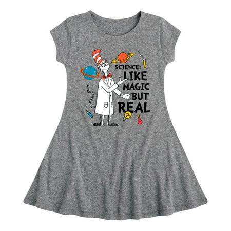 Cat in the Hat - Science Like Magic But Real - Toddler And Youth Girls Fit And Flare Dress
Cat in the Hat - Science Like Magic But Real - Toddler And Youth Girls Fit And Flare Dress