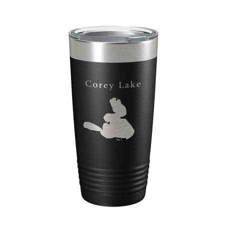 Corey Lake Map Tumbler Travel Mug Insulated Laser Engraved Coffee Cup Michigan 20 oz Black
Corey Lake Map Tumbler Travel Mug Insulated Laser Engraved Coffee Cup Michigan 20 oz Black