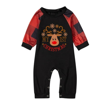 Spftem Christmas Family Matching Outfits Loungewear Pajama Set Romper Jumpsuit Long Sleeve Deer Printed Christmas Pajamas For Family
Spftem Christmas Family Matching Outfits Loungewear Pajama Set Romper Jumpsuit Long Sleeve Deer Printed Christmas Pajamas For Family