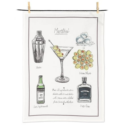 Abbott Collection AB-56-KT-NM-02 20 x 28 in. Martini Recipe Tea Towel White & Multi Color
Abbott Collection AB-56-KT-NM-02 20 x 28 in. Martini Recipe Tea Towel White & Multi Color