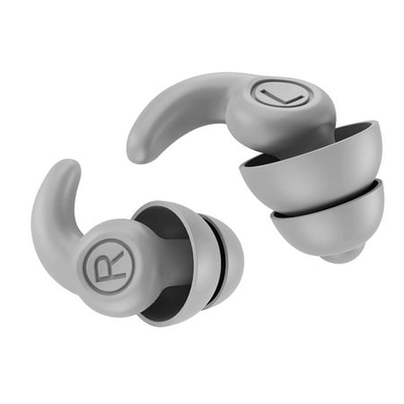 SUNHUFA 1 Pair Waterproof Soft Noise Reduction Earplugs for Sleep Swimming (Grey)
SUNHUFA 1 Pair Waterproof Soft Noise Reduction Earplugs for Sleep Swimming (Grey)