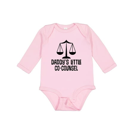 Inktastic Daddy Little Co Counsel Lawyer Gift Baby Boy or Baby Girl Long Sleeve Bodysuit
Inktastic Daddy Little Co Counsel Lawyer Gift Baby Boy or Baby Girl Long Sleeve Bodysuit
