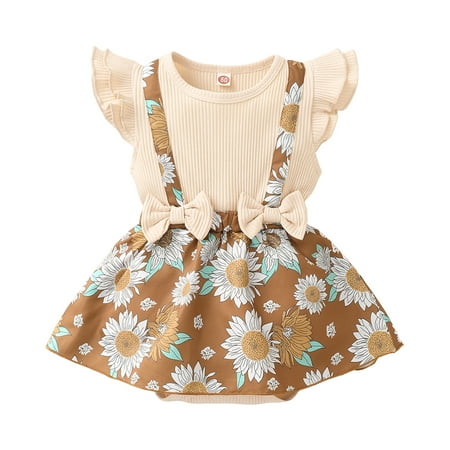 6 Months Baby Girl Summer Dress Sleeveless Tulle Dress 9 Months Baby Girl Fly Ruffled Sleeve Floral Prints Romper Dress Yellow
6 Months Baby Girl Summer Dress Sleeveless Tulle Dress 9 Months Baby Girl Fly Ruffled Sleeve Floral Prints Romper Dress Yellow