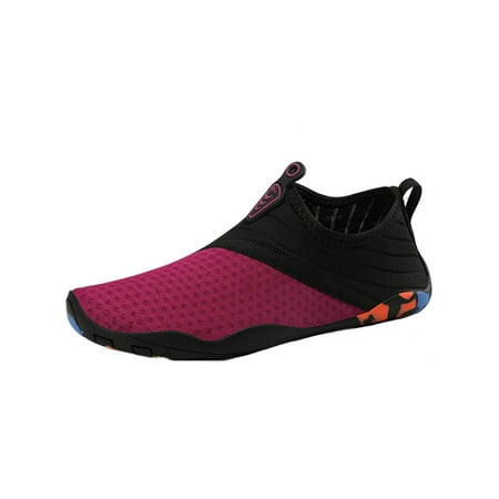 Gomelly Unisex Beach Shoe Aqua Water Shoes Quick Dry Barefoot Comfort Athletic Womens Mens Purple 5
Gomelly Unisex Beach Shoe Aqua Water Shoes Quick Dry Barefoot Comfort Athletic Womens Mens Purple 5