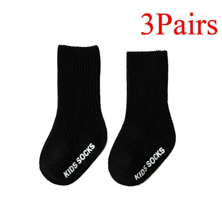 Baby Girls Breathable Socks Cotton Socks (Pack of 3)