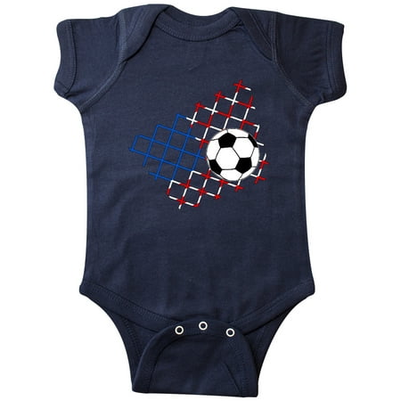 Inktastic Soccer Ball Net with American Flag Colors Gift Baby Boy or Baby Girl Bodysuit
Inktastic Soccer Ball Net with American Flag Colors Gift Baby Boy or Baby Girl Bodysuit