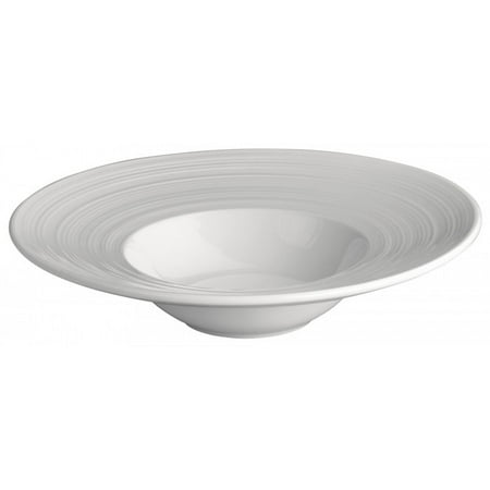 Winco WDP022-101 Ardesia Zendo Porcelain Bright White Bowl 7-1/4
