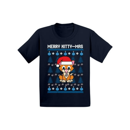 Awkward Styles Ugly Xmas T-Shirt for Girls Boys Merry Christmas Kittymas Toddler Shirt
Awkward Styles Ugly Xmas T-Shirt for Girls Boys Merry Christmas Kittymas Toddler Shirt