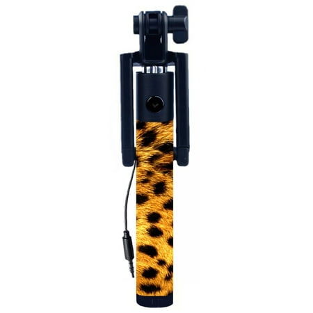 KTA Cheetah Wired Mini Selfie Stick With Folding Bracket