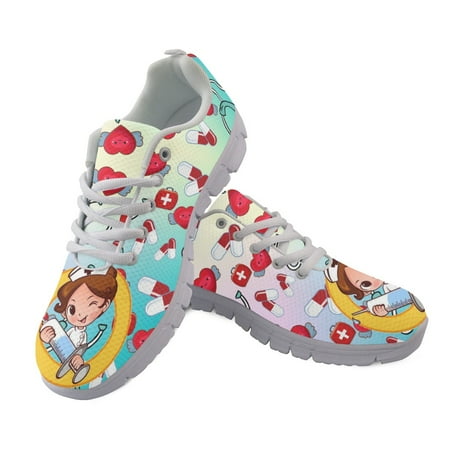 Sport Jogging Running Shoes For Women Nurse Walk Casual Shoes Cartoon Nurse Print Mesh Lightweight Ladies Sneakers Woman Flats
Sport Jogging Running Shoes For Women Nurse Walk Casual Shoes Cartoon Nurse Print Mesh Lightweight Ladies Sneakers Woman Flats