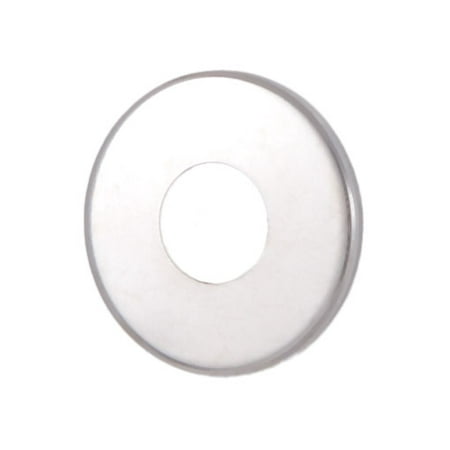 B&P Lamp® 7/8 Inch Diameter 1/8 IP Stamped Steel Check Ring Nickel Plated Finish