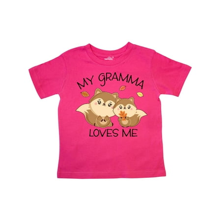 Inktastic My Gramma Loves Me with Cute Squirrels in Autumn Gift Toddler Boy or Toddler Girl T-Shirt
Inktastic My Gramma Loves Me with Cute Squirrels in Autumn Gift Toddler Boy or Toddler Girl T-Shirt